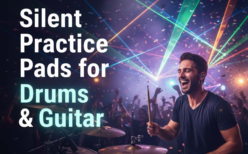 Silent Drum Practice Pads Worth Buying 2026 & Guitar Pads