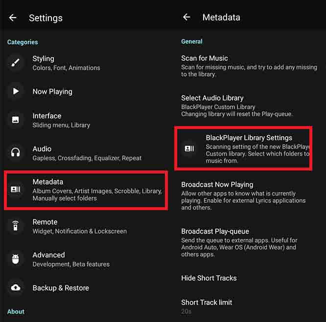 to BlackPlayer Settings > Metadata > BlackPlayer Library Settings How to Fix BlackPlayer Not Detecting Music Full Guide (2026)