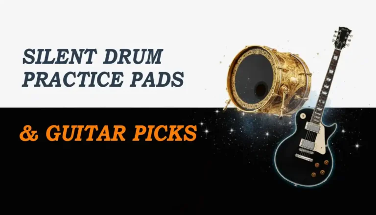 Silent Drum Practice Pads Worth Buying 2026 & Guitar Picks